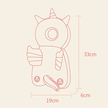 Coussin de protection tête bébé