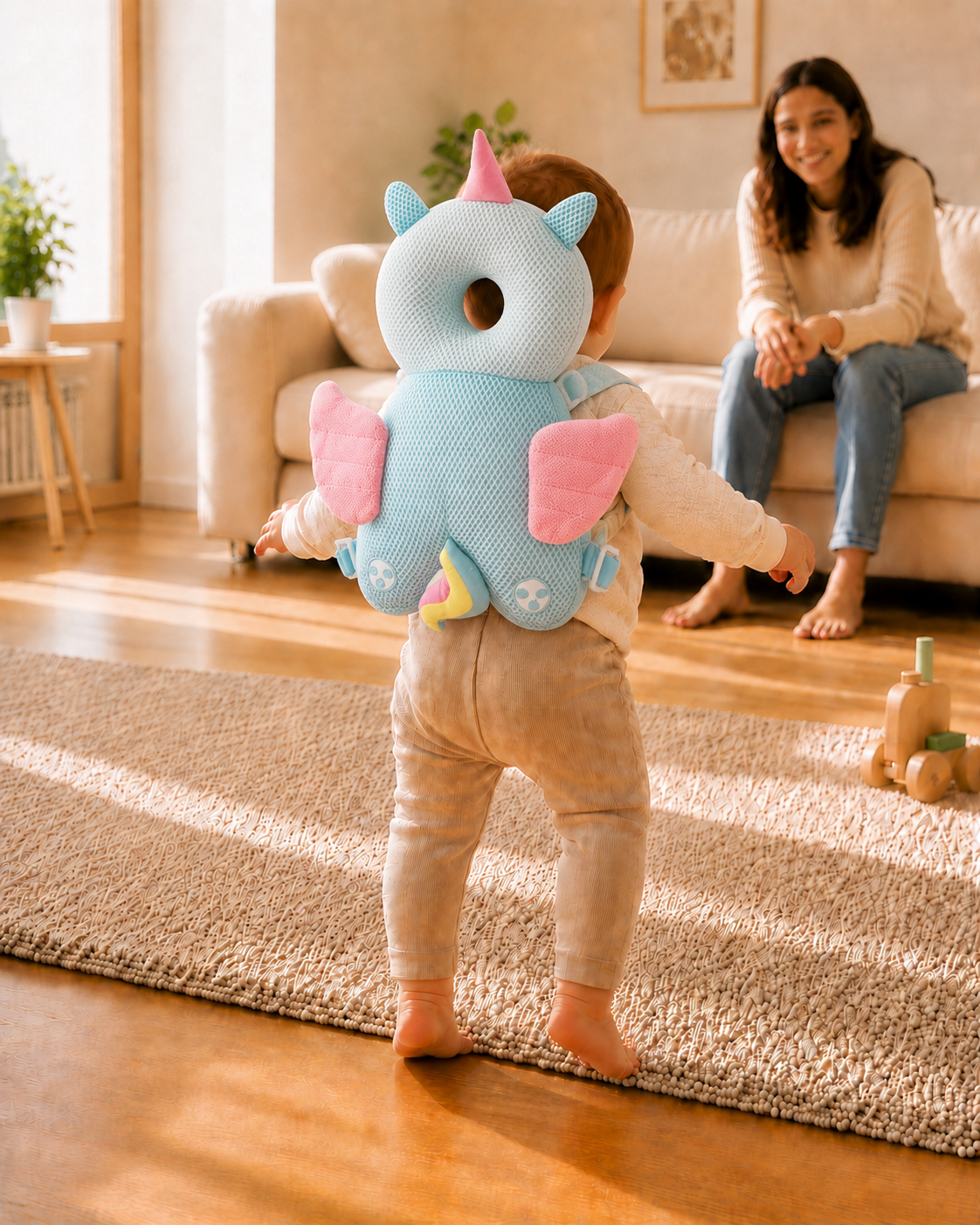 Coussin de protection tête bébé
