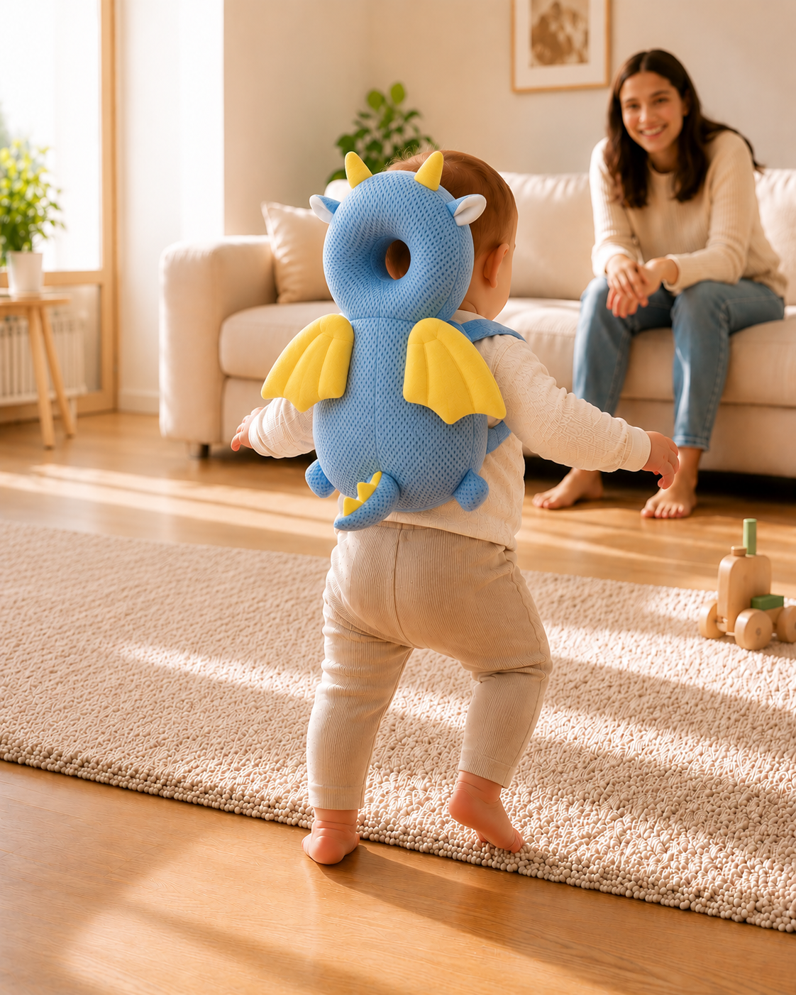Coussin de protection tête bébé